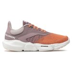Chaussures running femme Salomon PREDICT SOC 3 Blanc Gris violet Beige orangé 2