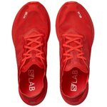 Chaussures running unisexe Salomon S LAB PHANTSAM Rouge foncé Rouge clair Blanc 5