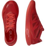 Chaussures running unisexe Salomon S LAB PHANTSAM Rouge foncé Rouge clair Blanc 8