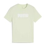 Tee-shirt à manches courtes coton junior fille Puma ESS Logo Tee B menthe illusion 1