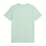 Tee-shirt à manches courtes coton junior garçon Puma ESS Logo Tee B menthe clair 2