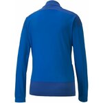 Veste sport zippée technique et respirante femme Puma TeamGOAL 23 Training Jacket W Bleu électrique Bleu Blanc 4