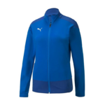 Veste sport zippée technique et respirante femme Puma TeamGOAL 23 Training Jacket W Bleu électrique Bleu Blanc 3