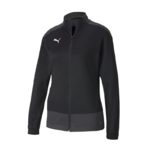 Veste sport zippée technique et respirante femme Puma TeamGOAL 23 Training Jacket W Noir Asphalte Blanc 3