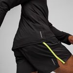Haut de sport 1-4 zip technique et respirant homme Puma RUN CLOUD-SPUN 1-4 ZIP Noir Blanc 5