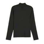 Haut de sport 1-4 zip technique et respirant homme Puma RUN CLOUD-SPUN 1-4 ZIP Noir Blanc 7