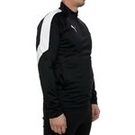 Veste sport 1-4 zip homme Puma Training TOP Noir Blanc 4