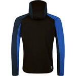 Haut de sport à capuche zippé technique et extensible homme DARE2B Assimilate Core Stretch Bleu olympien Bleu nuit Marine Blanc 2