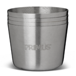 Lot de 4 verres à shot en acier inoxydable PRIMUS Shot glass 10cl 2