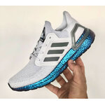 Chaussures running unisexe Adidas ULTRABOOST 20 Gris Blanc Bleu Violet (12)