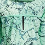 Coupe Vent Imperméable à capuche ergonomique intégrée Running Nature Helsinki Turquoise Noir 5