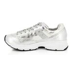 Chaussures randonnée marche nordique femme Kimberfeel Kang Gris argenté brillant (2)