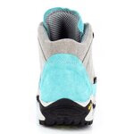 Chaussures randonnée montante imperméable unisexe Kimberfeel Valais Jade Bleu turquoise Gris (3)