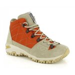 Chaussures randonnée montante imperméable unisexe Kimberfeel Valais Orange Gris Beige (1)