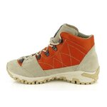 Chaussures randonnée montante imperméable unisexe Kimberfeel Valais Orange Gris Beige (2)