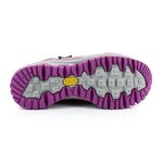 Chaussures randonnée montante imperméable unisexe Kimberfeel Valais Violet Rose Gris (4)