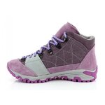 Chaussures randonnée montante imperméable unisexe Kimberfeel Valais Violet Rose Gris (2)