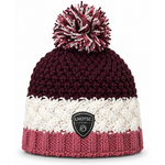 Bonnet doublé polaire enfant LHOTSE Delwin Violet Rose 1