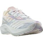 Chaussures running femme Salomon AERO VOLT Blanc Gris clair Beige (4)