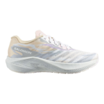 Chaussures running femme Salomon AERO VOLT Blanc Gris clair Beige (1)