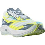 Chaussures running homme Salomon AERO VOLT Blanc Bleu grisé Jaune fluo (6)