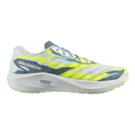 Chaussures running homme Salomon AERO VOLT Blanc Bleu grisé Jaune fluo (1)