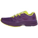 Chaussures running femme Salomon SONIC PRO Violet Jaune anis Noir
