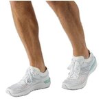 Chaussures running homme Salomon SONIC 3 ACCELERATE Blanc Blanc Roche lunaire Rouge 3(1)