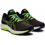 Chaussures running junior Asics GEL-EXCITE 9 GS Noir Vert fluo Blanc 5
