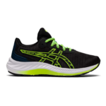 Chaussures running junior Asics GEL-EXCITE 9 GS Noir Vert fluo Blanc 1