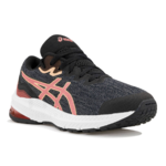 Chaussures running junior Asics GT-1000 11 GS Noir Gris Papaye Blanc