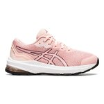 Chaussures running junior Asics GT-1000 11 GS Rose Rose pâle Blanc Noir