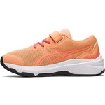 Chaussures running junior Asics GT-1000 11 PS Orange papaye Rose foncé Blanc Noir 3