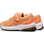Chaussures running junior Asics GT-1000 11 PS Orange papaye Rose foncé Blanc Noir 4