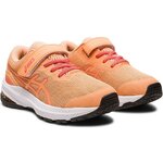 Chaussures running junior Asics GT-1000 11 PS Orange papaye Rose foncé Blanc Noir