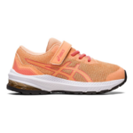 Chaussures running junior Asics GT-1000 11 PS Orange papaye Rose foncé Blanc Noir 2