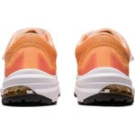 Chaussures running junior Asics GT-1000 11 PS Orange papaye Rose foncé Blanc Noir 5