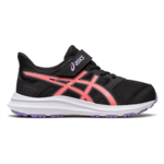 Chaussures running junior Asics JOLT 4 PS Noir Papaye Blanc Lilas 1