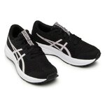 Chaussures running junior Asics PATRIOT 12 GS Noir Rose sel Blanc 6