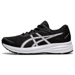 Chaussures running junior Asics PATRIOT 12 GS Noir Rose sel Blanc