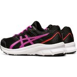 Chaussures running junior Asics JOLT 3 GS Noir Orchidée Blanc Rouge 4