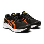 Chaussures running junior Asics JOLT 3 GS Noir Orange foncé Orange clair Blanc 5