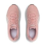 Chaussures running junior Asics JOLT 3 GS Rose givré Blanc Gris argenté 10