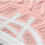 Chaussures running junior Asics JOLT 3 GS Rose givré Blanc Gris argenté 11