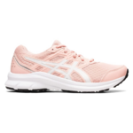 Chaussures running junior Asics JOLT 3 GS Rose givré Blanc Gris argenté 1