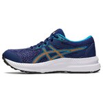 Chaussures running junior Asics CONTEND 8 GS Bleu indigo Bleu ciel Pêche Blanc 2