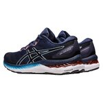 Chaussures running femme Asics GEL-ZIRUSS 6 Bleu nuit Rose Bleu ciel Blanc 3