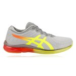 Chaussures running femme Asics GEL-QUANTUM INFINITY Gris clair Gris foncé Jaune fluo Corail flash 1