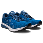 Chaussures running homme Asics GT-800 Bleu Bleu foncé Blanc Noir 2