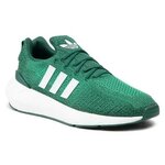 Chaussures running homme Adidas SWIFT RUN 22 Vert forêt Blanc Vert vif 8